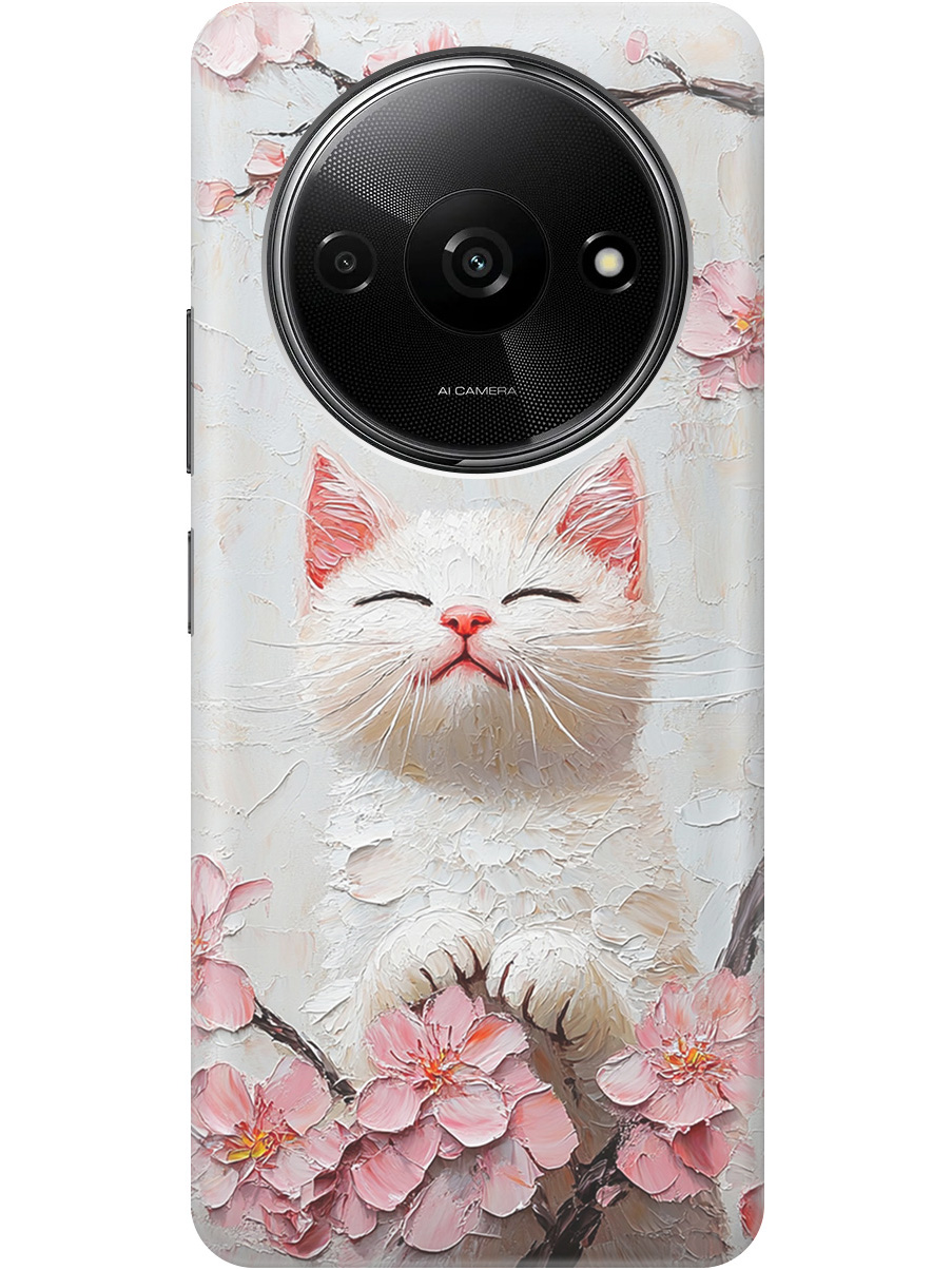 Силиконовый чехол на Xiaomi Redmi A3 / Poco C61 с принтом "Котик и сакура", Прозрачный;белый;розовый, 780484012
Силиконовый чехол на Xiaomi Redmi A3 / Poco C61 с принтом "Котик и сакура", Прозрачный;белый;розовый, 780484012