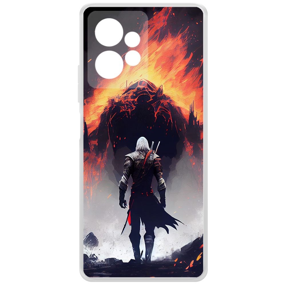 Чехол-накладка Krutoff Clear Case Ведьмак. Геральт для Xiaomi Redmi Note 12 4G, Прозрачный
Чехол-накладка Krutoff Clear Case Ведьмак. Геральт для Xiaomi Redmi Note 12 4G, Прозрачный