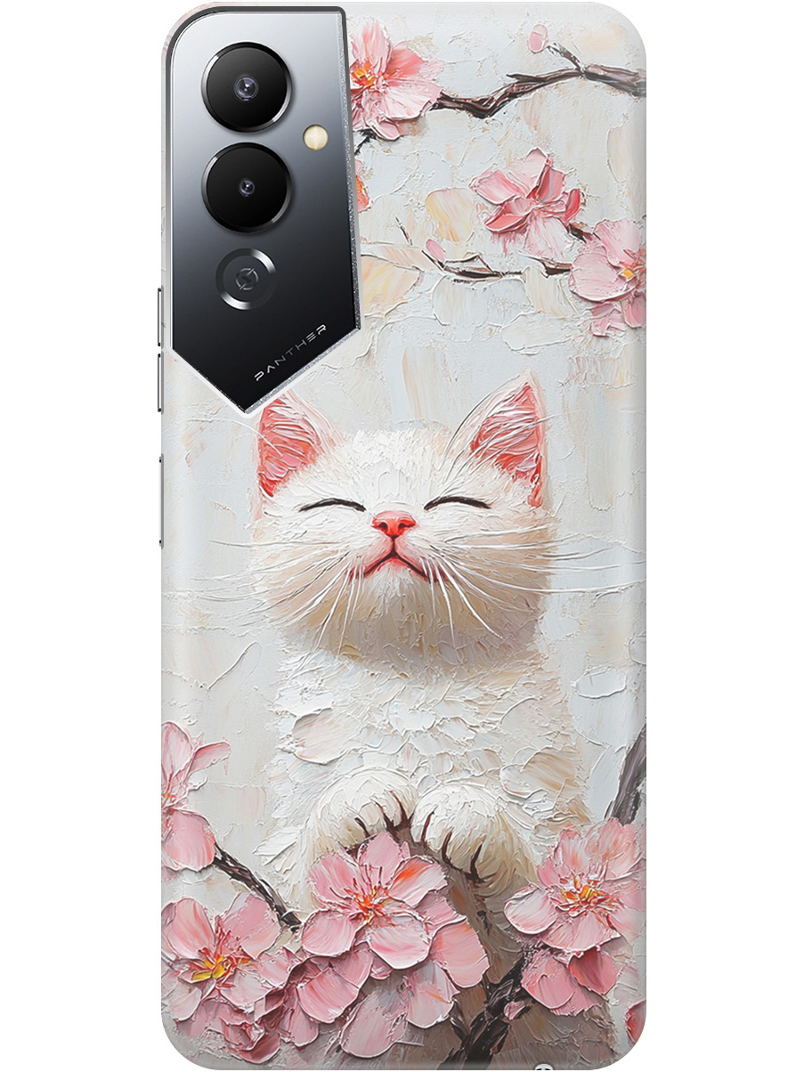 Силиконовый чехол на Tecno Pova 4 с принтом "Котик и сакура", Прозрачный;белый;розовый, 762091412
Силиконовый чехол на Tecno Pova 4 с принтом "Котик и сакура", Прозрачный;белый;розовый, 762091412
