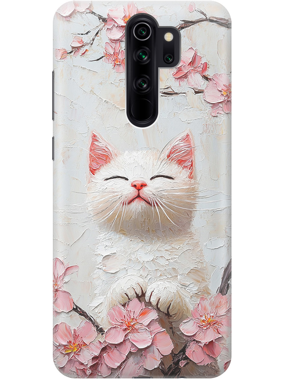 Силиконовый чехол на Xiaomi Redmi Note 8 Pro с принтом "Котик и сакура", Прозрачный;белый;розовый, 721936312
Силиконовый чехол на Xiaomi Redmi Note 8 Pro с принтом "Котик и сакура", Прозрачный;белый;розовый, 721936312