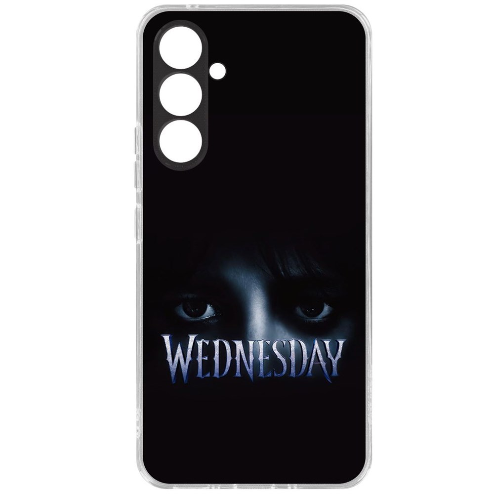Чехол-накладка Krutoff Clear Case Уэнсдей Аддамс - Логотип для Samsung Galaxy A54 5G, Прозрачный
Чехол-накладка Krutoff Clear Case Уэнсдей Аддамс - Логотип для Samsung Galaxy A54 5G, Прозрачный