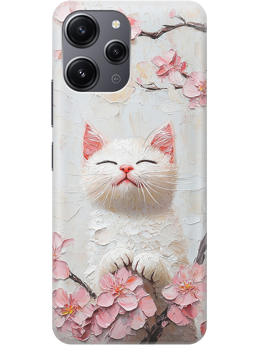Силиконовый чехол на Xiaomi Redmi 12 с принтом "Котик и сакура", Прозрачный;белый;розовый, 772621712
Силиконовый чехол на Xiaomi Redmi 12 с принтом "Котик и сакура", Прозрачный;белый;розовый, 772621712