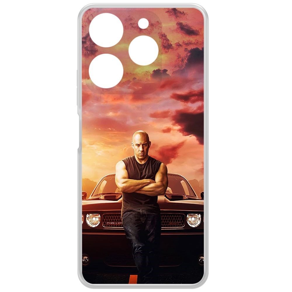 Чехол-накладка Krutoff Clear Case Форсаж. Доминик Торетто для TECNO Spark 10 Pro, Прозрачный
Чехол-накладка Krutoff Clear Case Форсаж. Доминик Торетто для TECNO Spark 10 Pro, Прозрачный