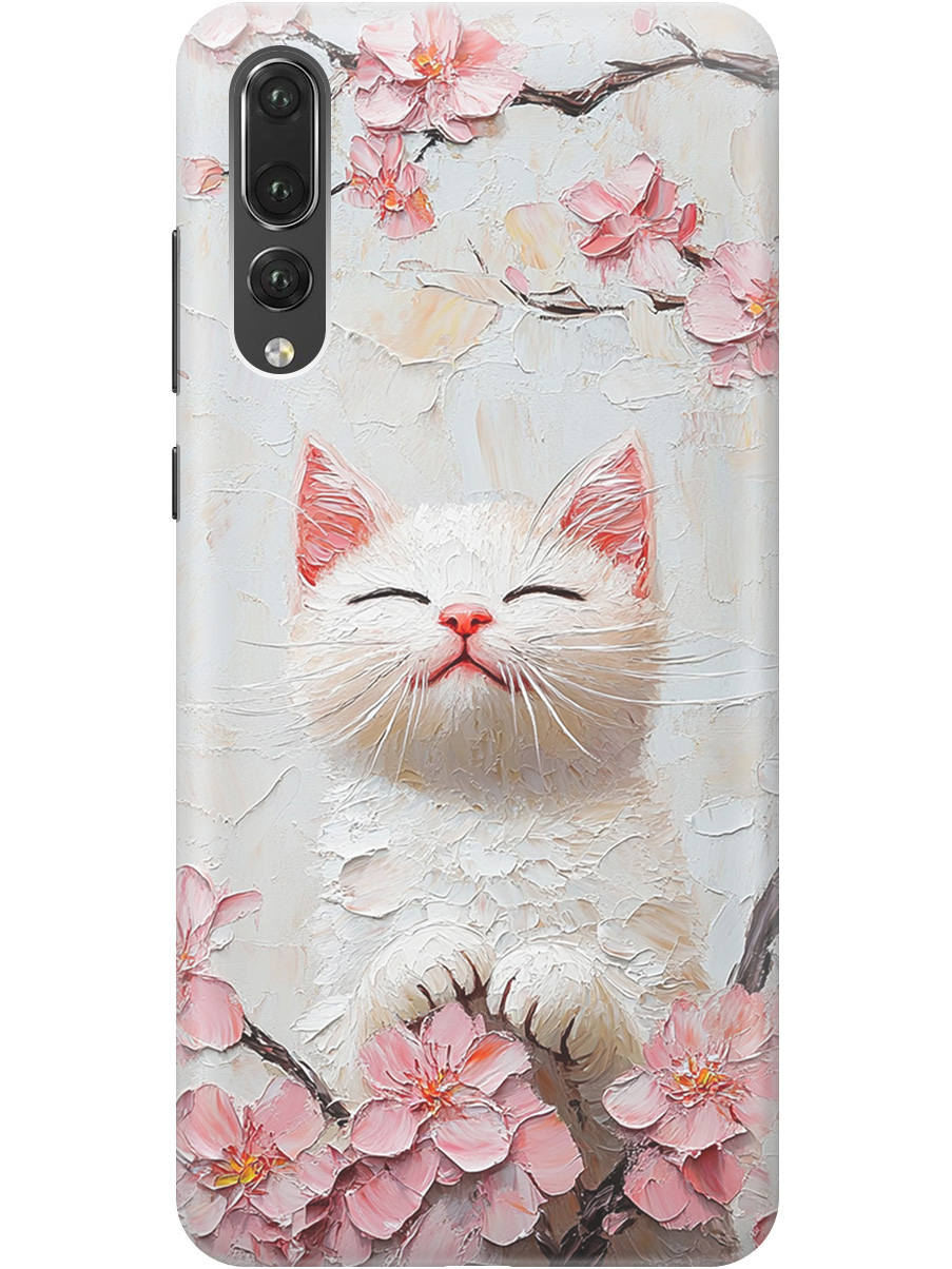 Силиконовый чехол на Huawei P20 Pro с принтом "Котик и сакура", Прозрачный;белый;розовый, 717872312
Силиконовый чехол на Huawei P20 Pro с принтом "Котик и сакура", Прозрачный;белый;розовый, 717872312