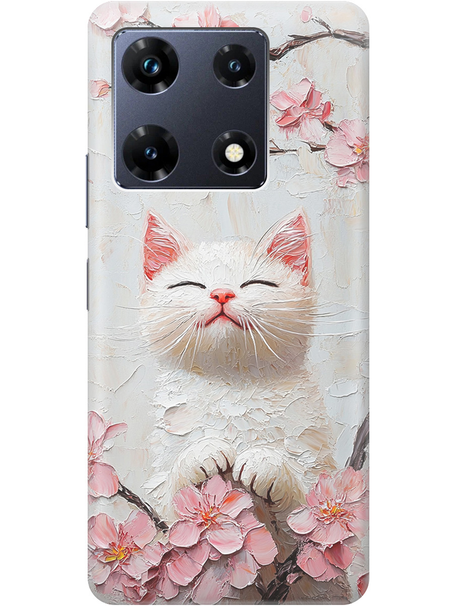 Силиконовый чехол на Infinix Note 30 Pro с принтом "Котик и сакура", Прозрачный;белый;розовый, 773942812
Силиконовый чехол на Infinix Note 30 Pro с принтом "Котик и сакура", Прозрачный;белый;розовый, 773942812
