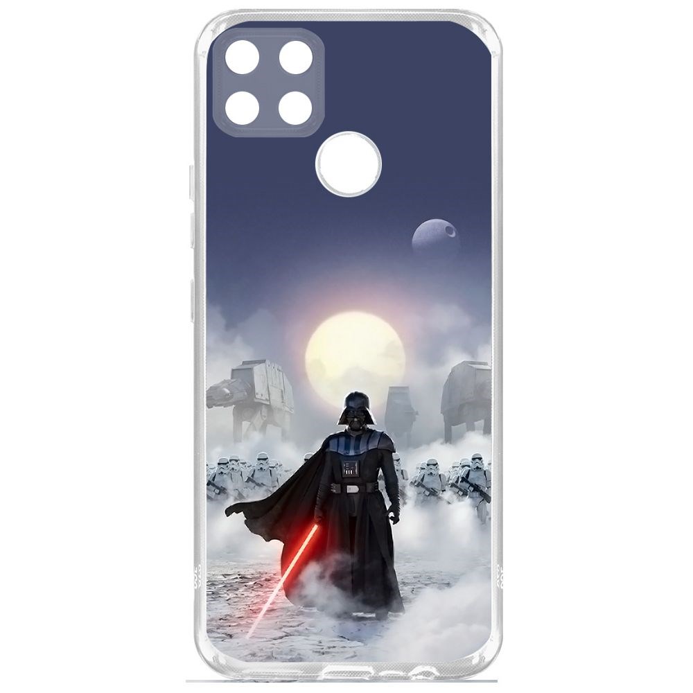 Чехол-накладка Krutoff Clear Case Звездные Войны. Дарт Вейдер для Realme C25s, Прозрачный
Чехол-накладка Krutoff Clear Case Звездные Войны. Дарт Вейдер для Realme C25s, Прозрачный