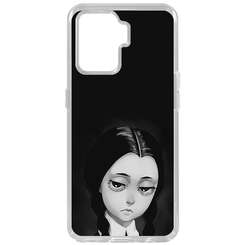 Чехол-накладка Krutoff Clear Case Уэнсдей Аддамс - Рисованная Уэнсдей для Oppo Reno5 Lite, Прозрачный
Чехол-накладка Krutoff Clear Case Уэнсдей Аддамс - Рисованная Уэнсдей для Oppo Reno5 Lite, Прозрачный