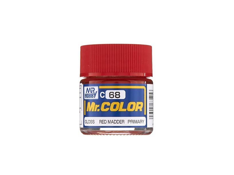 Краска акриловая на специальном разбавителе MR.HOBBY Mr.Color Red madder, MH-C68, Красный
Краска акриловая на специальном разбавителе MR.HOBBY Mr.Color Red madder, MH-C68, Красный