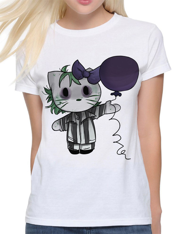 Футболка женская DreamShirts Studio Hello Kitty / Битлджус / Тим Бертон / Котик белая L, Белый, Hello Kitty / Битлджус / Тим Бертон / Котик
Футболка женская DreamShirts Studio Hello Kitty / Битлджус / Тим Бертон / Котик белая L, Белый, Hello Kitty / Битлджус / Тим Бертон / Котик