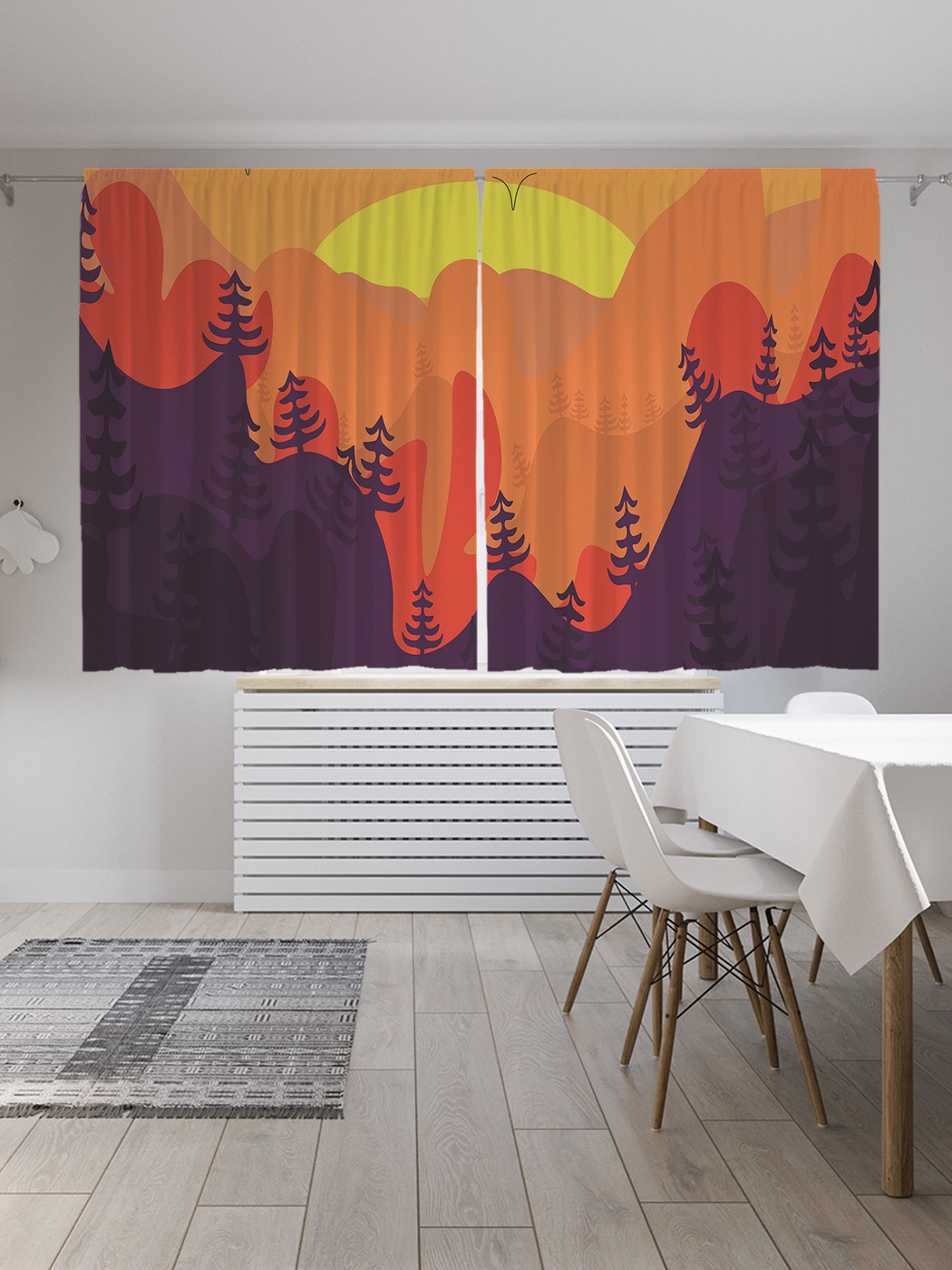 Классические шторы JoyArty "Закат в горах", серия Oxford DeLux, 2 полотна 145x180 см, Закат в горах
Классические шторы JoyArty "Закат в горах", серия Oxford DeLux, 2 полотна 145x180 см, Закат в горах