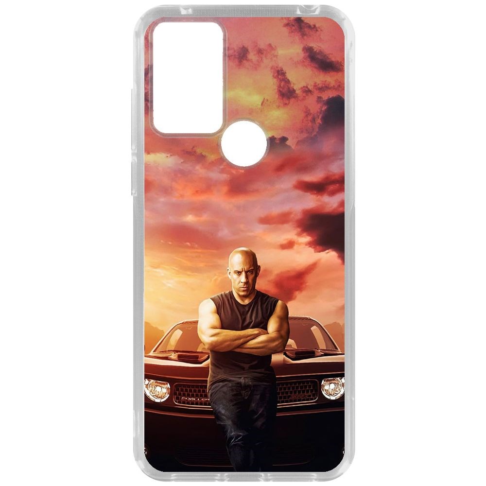 Чехол-накладка Krutoff Clear Case Форсаж. Доминик Торетто для TCL 30E, Прозрачный
Чехол-накладка Krutoff Clear Case Форсаж. Доминик Торетто для TCL 30E, Прозрачный