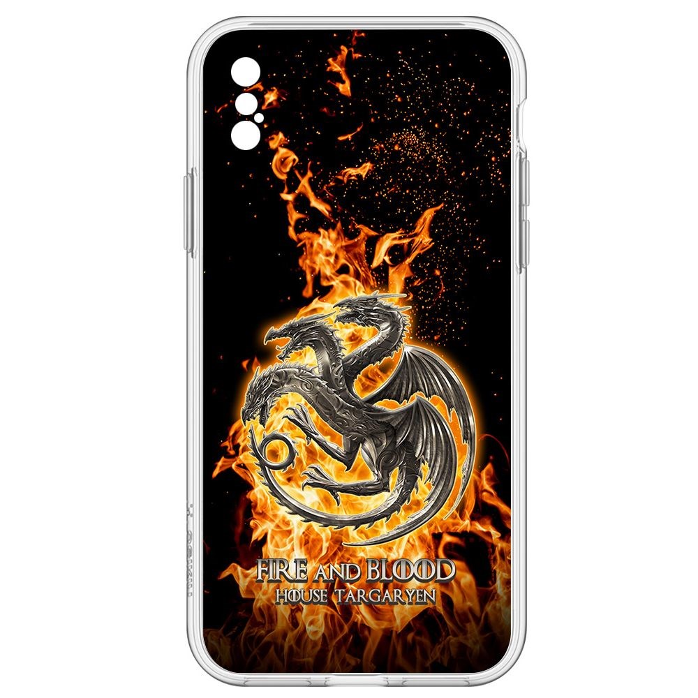 Чехол-накладка Krutoff Clear Case Игра Престолов Дом Таргариен для iPhone XS, Прозрачный
Чехол-накладка Krutoff Clear Case Игра Престолов Дом Таргариен для iPhone XS, Прозрачный