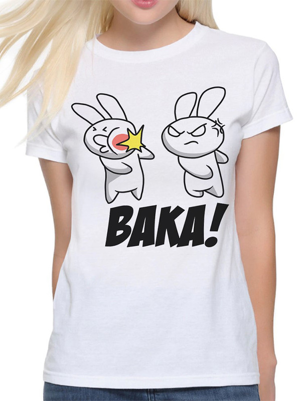 Футболка женская DreamShirts Studio Дурак! / Бака! / Baka! / Зайчики / Аниме белая 2XL, Белый, Дурак! / "Бака!" / "Baka!" / Зайчики / Аниме
Футболка женская DreamShirts Studio Дурак! / Бака! / Baka! / Зайчики / Аниме белая 2XL, Белый, Дурак! / "Бака!" / "Baka!" / Зайчики / Аниме