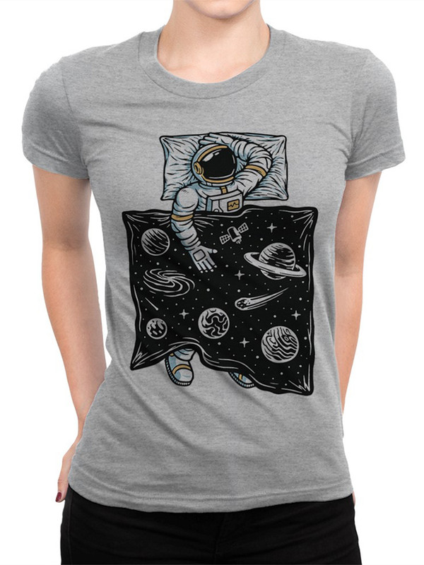Футболка женская DreamShirts Studio Спящий космонавт / Космос / Планеты серая 2XL, Серый, Спящий космонавт / Космос / Планеты
Футболка женская DreamShirts Studio Спящий космонавт / Космос / Планеты серая 2XL, Серый, Спящий космонавт / Космос / Планеты