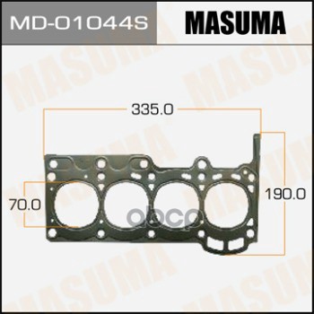Прокладка Гбц Toyota Yaris/Vitz 99-05, Platz 99- (1szfe) Толщина 0,23 Masuma Masuma арт. M
Прокладка Гбц Toyota Yaris/Vitz 99-05, Platz 99- (1szfe) Толщина 0,23 Masuma Masuma арт. M