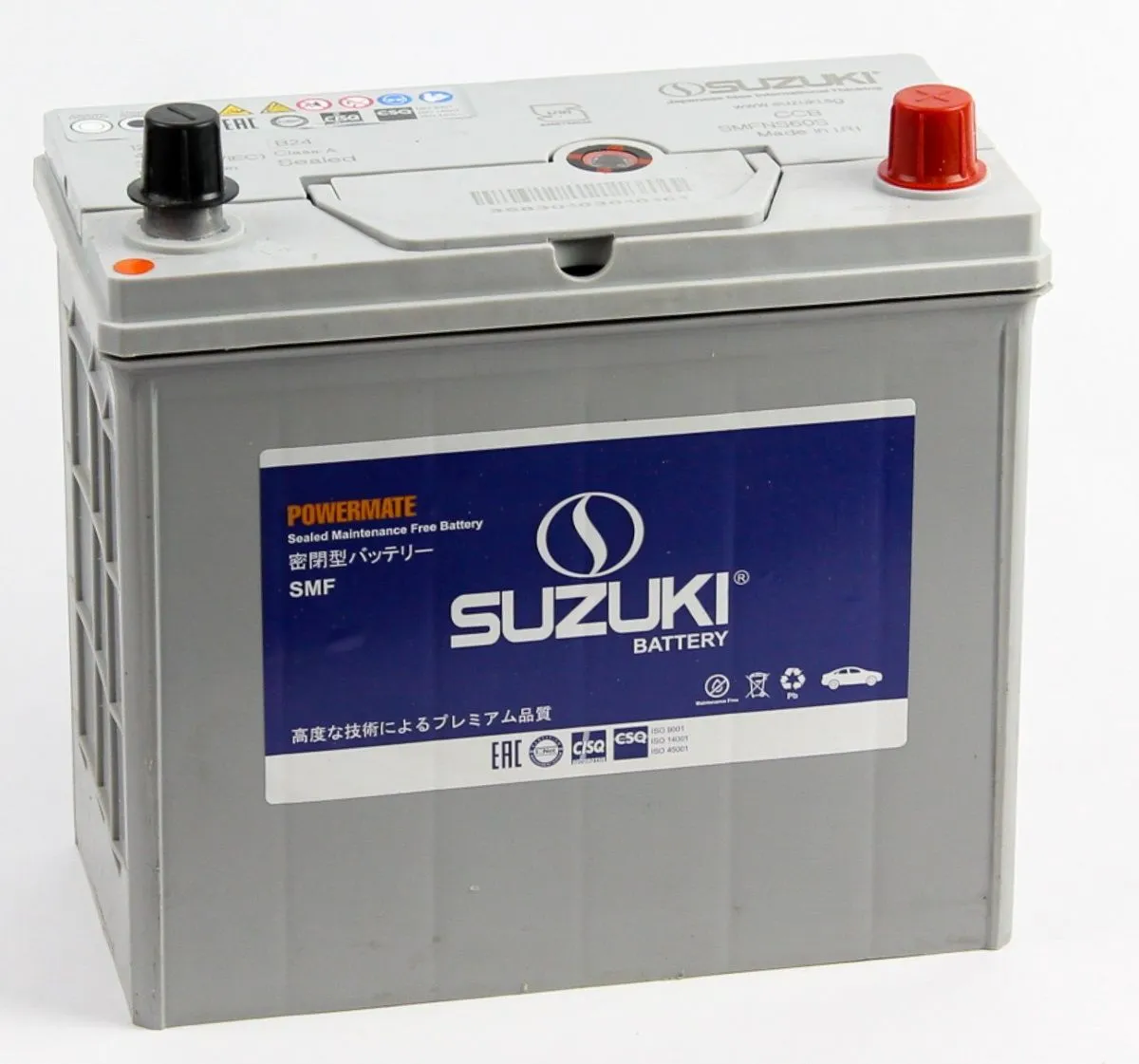 Аккумуляторная батарея SUZUKI 6СТ-45.0 (50B24LS) (ОП , азиатский типоразмер), 6СТ-45.0
Аккумуляторная батарея SUZUKI 6СТ-45.0 (50B24LS) (ОП , азиатский типоразмер), 6СТ-45.0