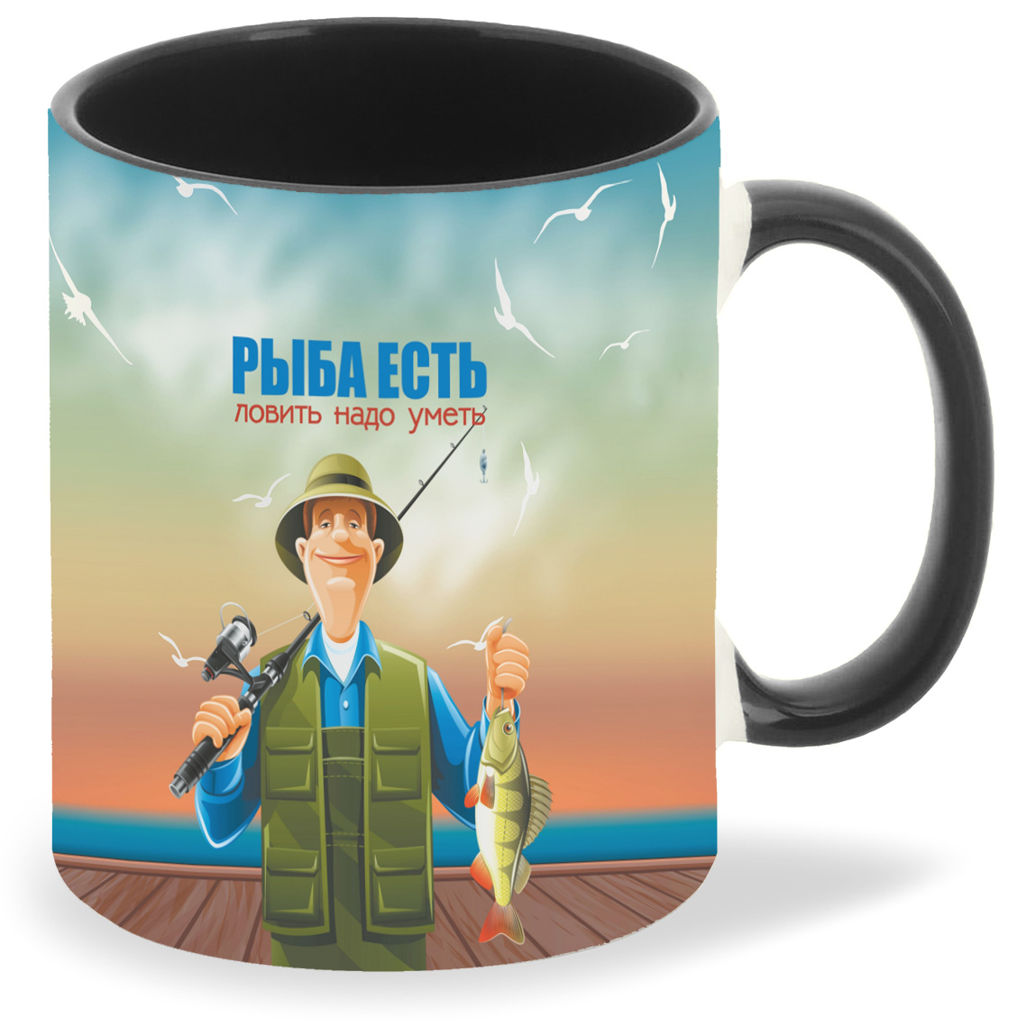 Кружка CoolPodarok Рыбалка Рыба есть ловить надо уметь, Рыбалка Рыба есть ловить надо уметь
Кружка CoolPodarok Рыбалка Рыба есть ловить надо уметь, Рыбалка Рыба есть ловить надо уметь