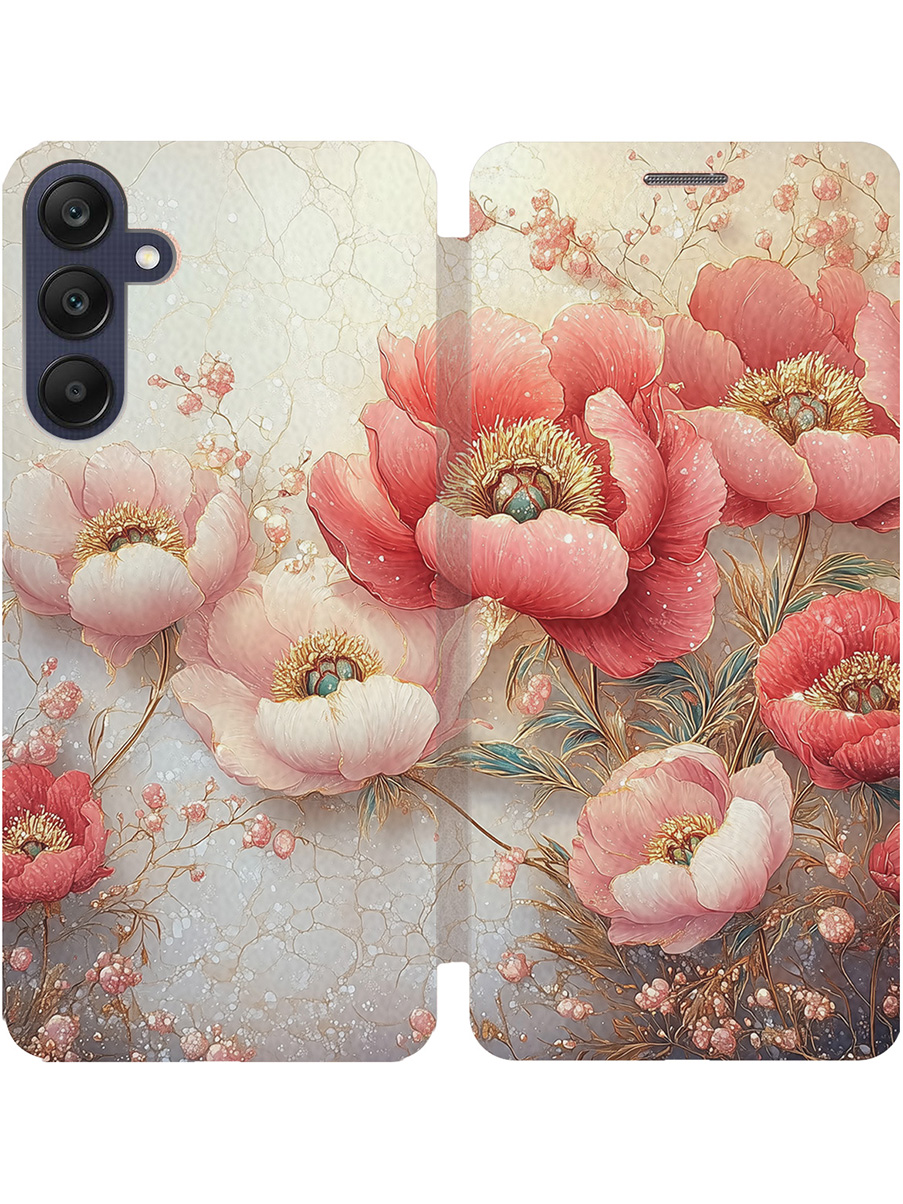 Чехол-книжка на Samsung Galaxy A25 с принтом "Винтажные маки" золотой, Золотистый;белый;красный, 780484423
Чехол-книжка на Samsung Galaxy A25 с принтом "Винтажные маки" золотой, Золотистый;белый;красный, 780484423