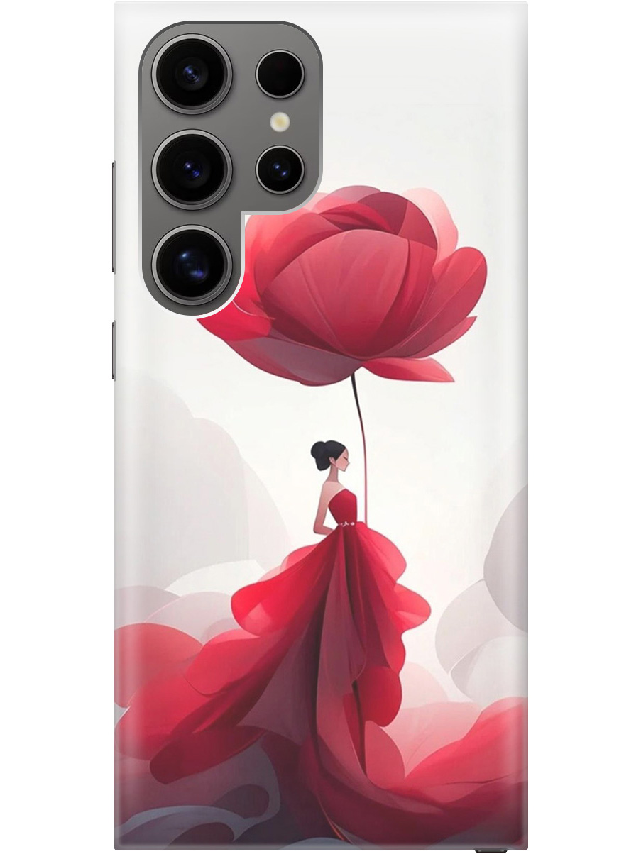 Силиконовый чехол на Samsung Galaxy S24 Ultra с рисунком "Цветочная девушка в красном", Белый;красный, 20011899
Силиконовый чехол на Samsung Galaxy S24 Ultra с рисунком "Цветочная девушка в красном", Белый;красный, 20011899