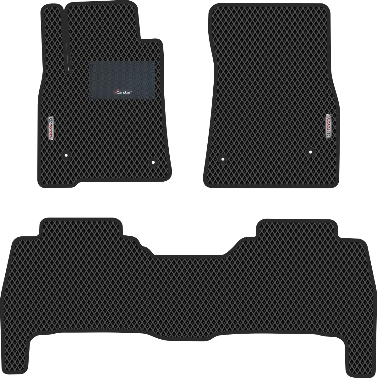 Коврики Kupi-Kovrik EVA для Toyota Land Cruiser 200 2007-2012, чёрный,подпятник,2 эмблемы
Коврики Kupi-Kovrik EVA для Toyota Land Cruiser 200 2007-2012, чёрный,подпятник,2 эмблемы