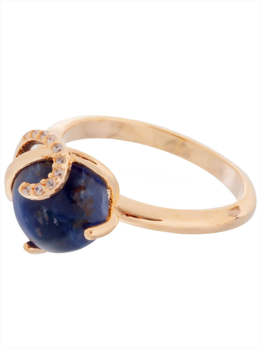 Кольцо из бижутерного сплава р. 17 Lotus Jewelry 3043R-09SOD, содалит/циркон, 3043R-09SOD
Кольцо из бижутерного сплава р. 17 Lotus Jewelry 3043R-09SOD, содалит/циркон, 3043R-09SOD