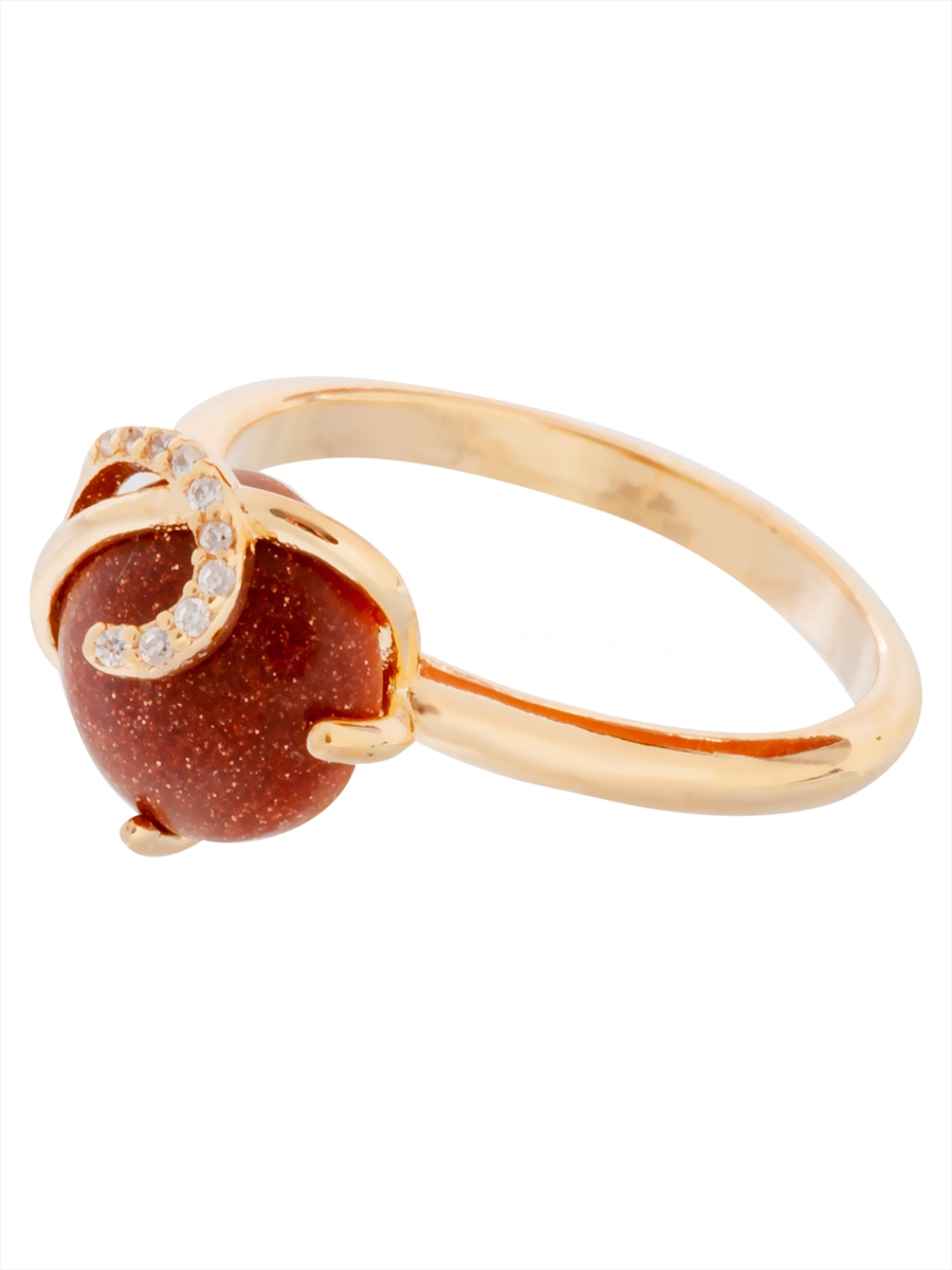 Кольцо из бижутерного сплава р. Lotus Jewelry 3043R-09bs-r, авантюрин/циркон, 3043R-09bs-r
Кольцо из бижутерного сплава р. Lotus Jewelry 3043R-09bs-r, авантюрин/циркон, 3043R-09bs-r