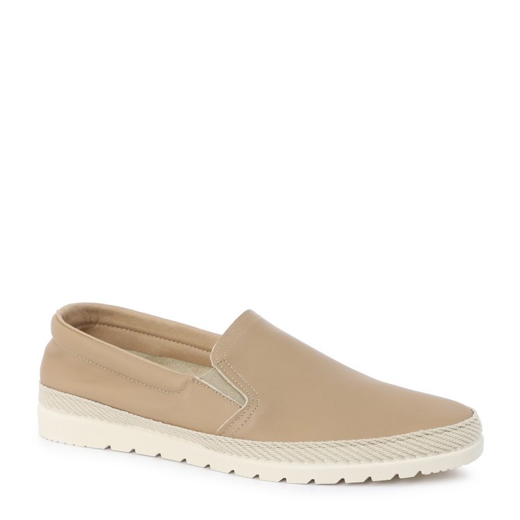 фото Слипоны мужские tendance 02319403j19 бежевые 43 eu