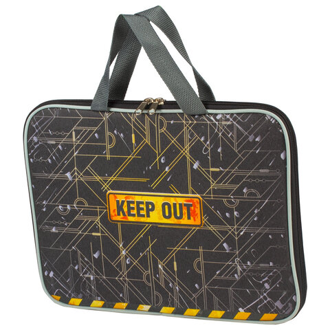 Папка с ручками Brauberg, А4, 1 отделение, с подкладкой, 20 мм, Keep Out, 227091, 2 шт, Черный
Папка с ручками Brauberg, А4, 1 отделение, с подкладкой, 20 мм, Keep Out, 227091, 2 шт, Черный