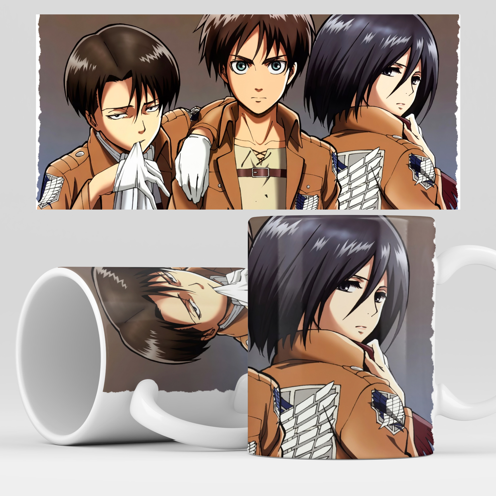 Кружка с принтом "Атака Титанов" аниме Аttack Titan Кружка для чая с рисунком, AttackTitan01
Кружка с принтом "Атака Титанов" аниме Аttack Titan Кружка для чая с рисунком, AttackTitan01