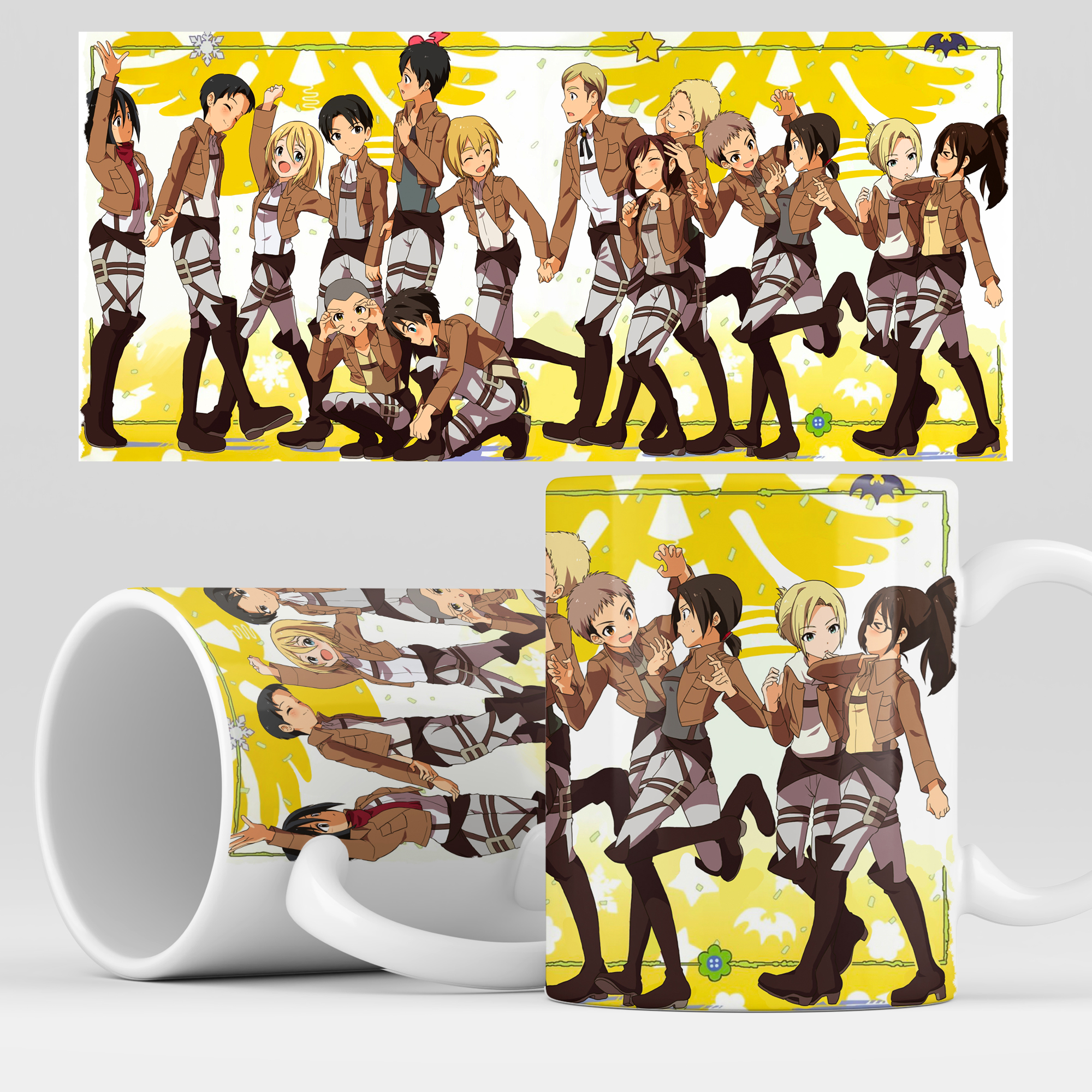 Кружка с принтом "Атака Титанов" аниме Аttack Titan Кружка для чая с рисунком, AttackTitan06
Кружка с принтом "Атака Титанов" аниме Аttack Titan Кружка для чая с рисунком, AttackTitan06