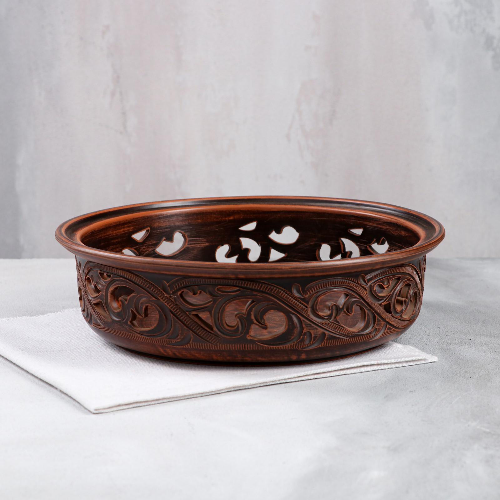 (МП)Фруктовница Красная глина 6847321
(МП)Фруктовница Красная глина 6847321