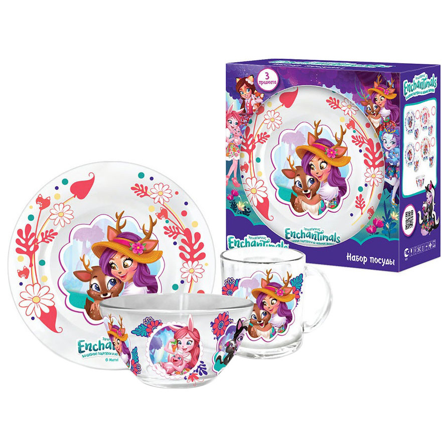 фото Набор для кормления приор групп энчантималс - олененок стекло