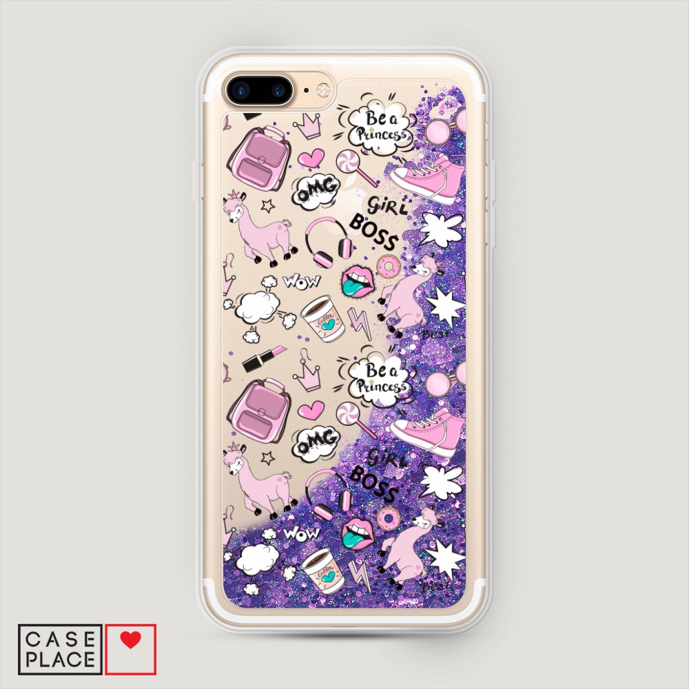 Чехол Awog на Apple iPhone 8 Plus / Айфон 8 Plus "Стильная лама", Разноцветный, 10992-1
Чехол Awog на Apple iPhone 8 Plus / Айфон 8 Plus "Стильная лама", Разноцветный, 10992-1