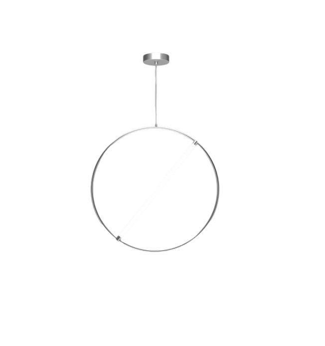 фото Подвесной led светильник eurosvet element 90282/1 хром с пультом управ-ия 330042006500к