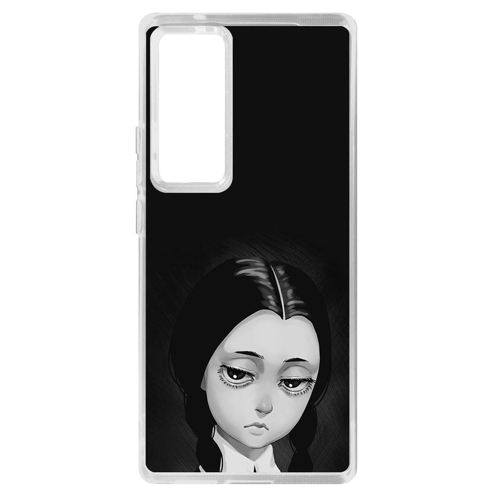 Чехол-накладка Krutoff Clear Case Уэнсдей Аддамс - Рисованная Уэнсдей для Vivo X60 Pro, Прозрачный
Чехол-накладка Krutoff Clear Case Уэнсдей Аддамс - Рисованная Уэнсдей для Vivo X60 Pro, Прозрачный
