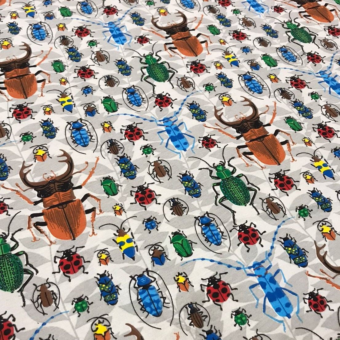 Ткань Кулирная гладь хлопок Жуки, 1 метр х 180 см, кулирка хлопок набивка карбой_140
Ткань Кулирная гладь хлопок Жуки, 1 метр х 180 см, кулирка хлопок набивка карбой_140