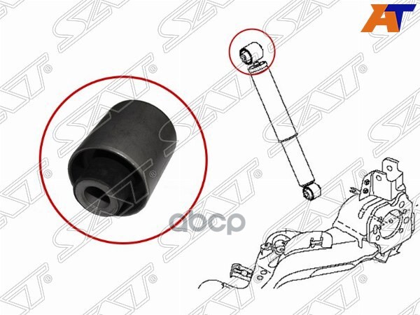 Сайлентблок Заднего Амортизатора Верхний Nissan Qashqai/Dualis 06-13 SAT STE6210JD04AB2
Сайлентблок Заднего Амортизатора Верхний Nissan Qashqai/Dualis 06-13 SAT STE6210JD04AB2