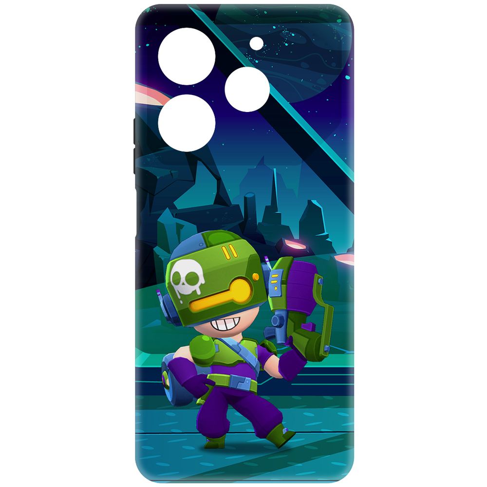Чехол-накладка Krutoff Soft Case Brawl Stars - Контрабандистка Пенни для TECNO Pova 6 Neo, Черный
Чехол-накладка Krutoff Soft Case Brawl Stars - Контрабандистка Пенни для TECNO Pova 6 Neo, Черный