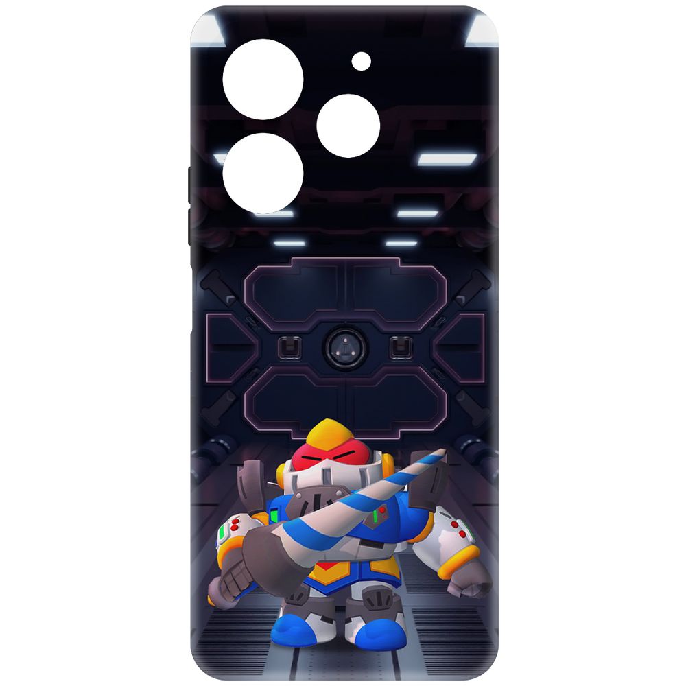 Чехол-накладка Krutoff Soft Case Brawl Stars - Паладин Вольт-Меха для TECNO Pova 6 Neo, Черный
Чехол-накладка Krutoff Soft Case Brawl Stars - Паладин Вольт-Меха для TECNO Pova 6 Neo, Черный