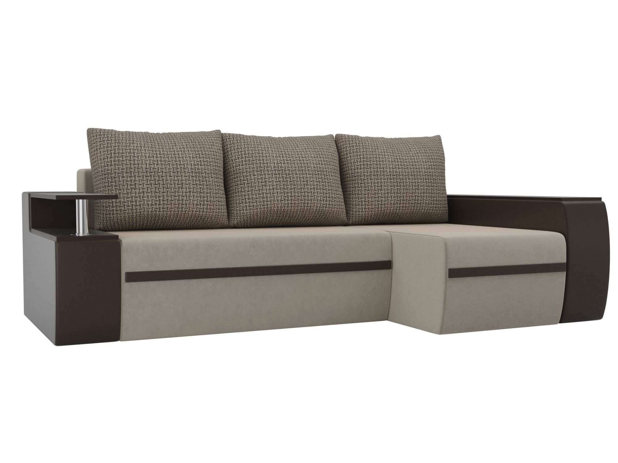 Угловой диван Ричмонд правый микровельвет/экокожа бежевый/коричневый/корфу 03, Угловой диван Ричмонд правый угол
Угловой диван Ричмонд правый микровельвет/экокожа бежевый/коричневый/корфу 03, Угловой диван Ричмонд правый угол