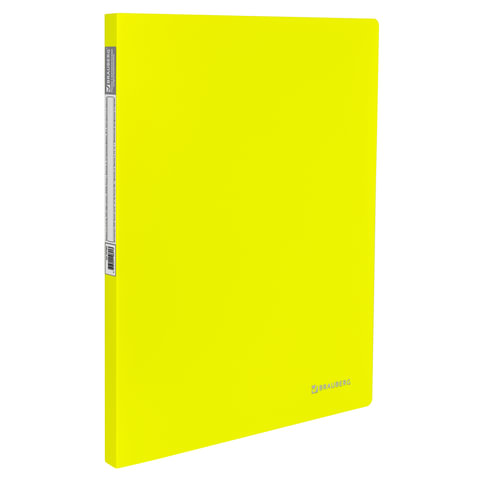 Папка с металлическим скоросшивателем Brauberg Neon, 16 мм, желтая, 227465, 8 шт, Желтый
Папка с металлическим скоросшивателем Brauberg Neon, 16 мм, желтая, 227465, 8 шт, Желтый
