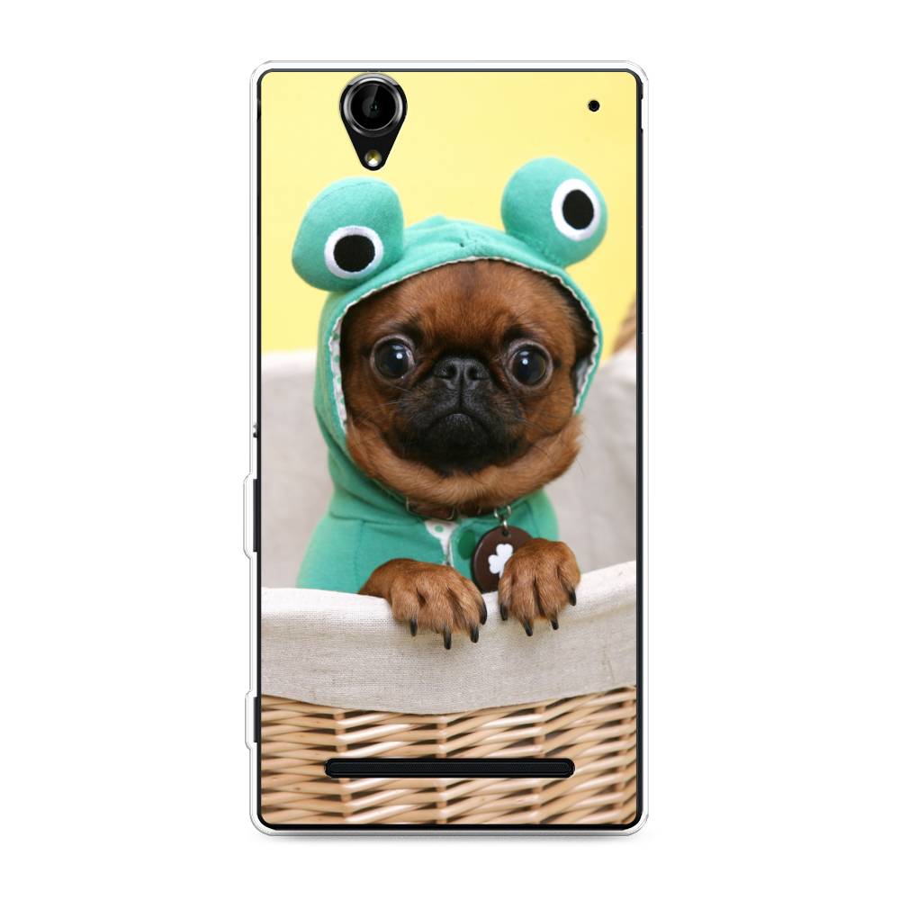 Чехол на Sony Xperia T2 Ultra "Собачка в шапке лягушки", Коричневый;желтый;голубой, 50950-1
Чехол на Sony Xperia T2 Ultra "Собачка в шапке лягушки", Коричневый;желтый;голубой, 50950-1