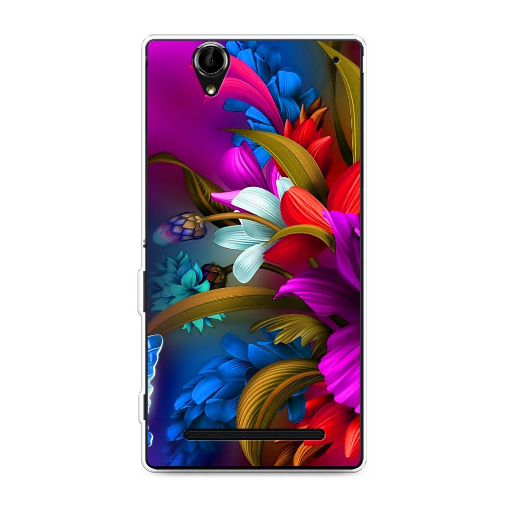 Чехол на Sony Xperia T2 Ultra "Фантастические цветы", Фиолетовый;красный;синий, 50950-2
Чехол на Sony Xperia T2 Ultra "Фантастические цветы", Фиолетовый;красный;синий, 50950-2