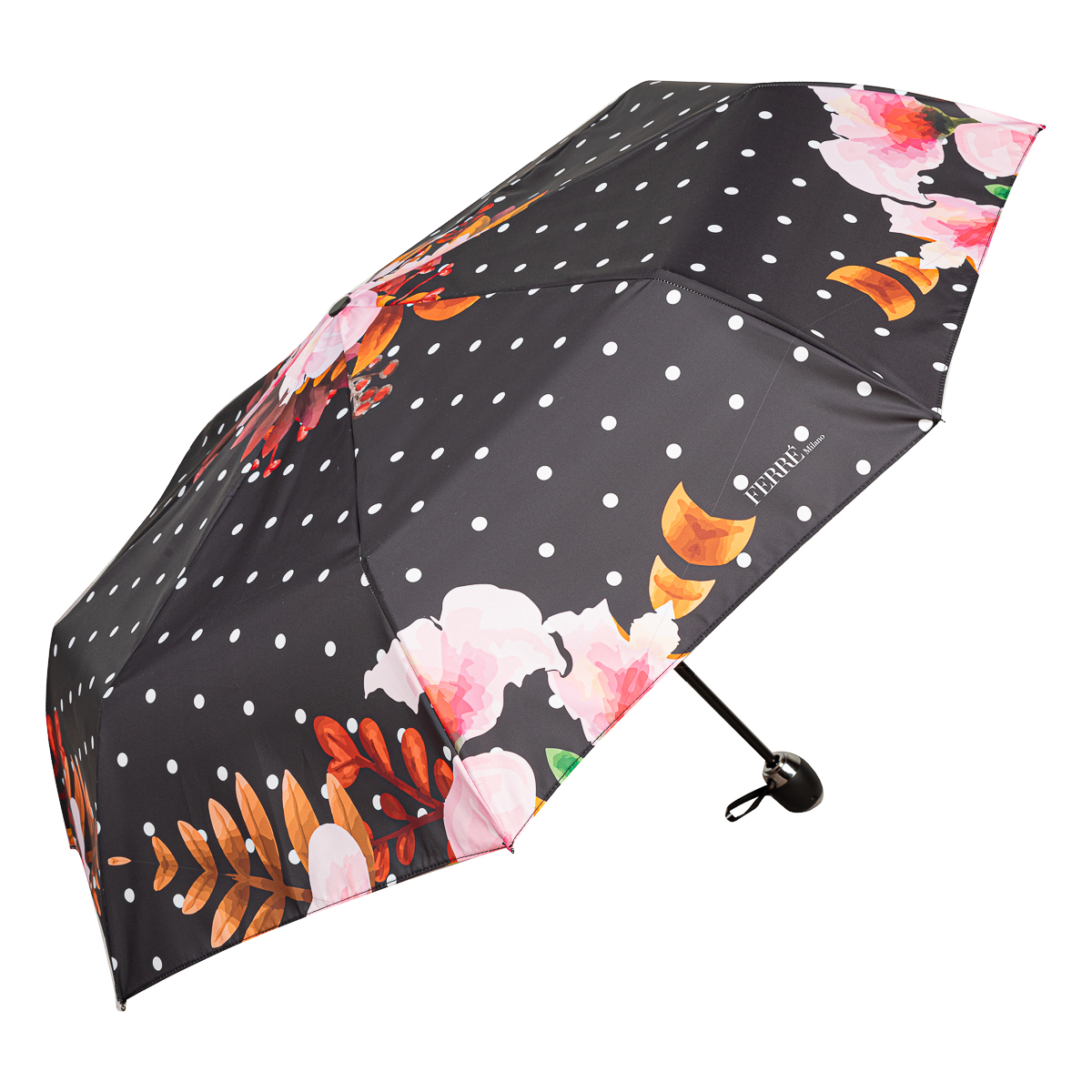 Зонт складной женский автоматический FERRE MILANO 6002-OC Flowers, черный, разноцветный, 6002-OC Flowers
Зонт складной женский автоматический FERRE MILANO 6002-OC Flowers, черный, разноцветный, 6002-OC Flowers