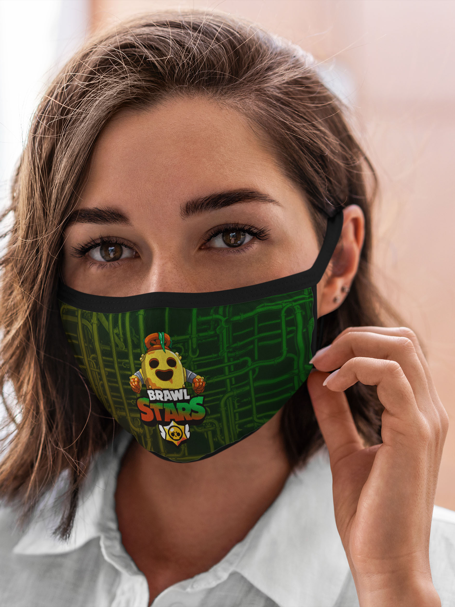 Многоразовая маска унисекс Burnettie Brawl Stars Robot Spike, Разноцветный, Brawl Stars Robot Spike
Многоразовая маска унисекс Burnettie Brawl Stars Robot Spike, Разноцветный, Brawl Stars Robot Spike