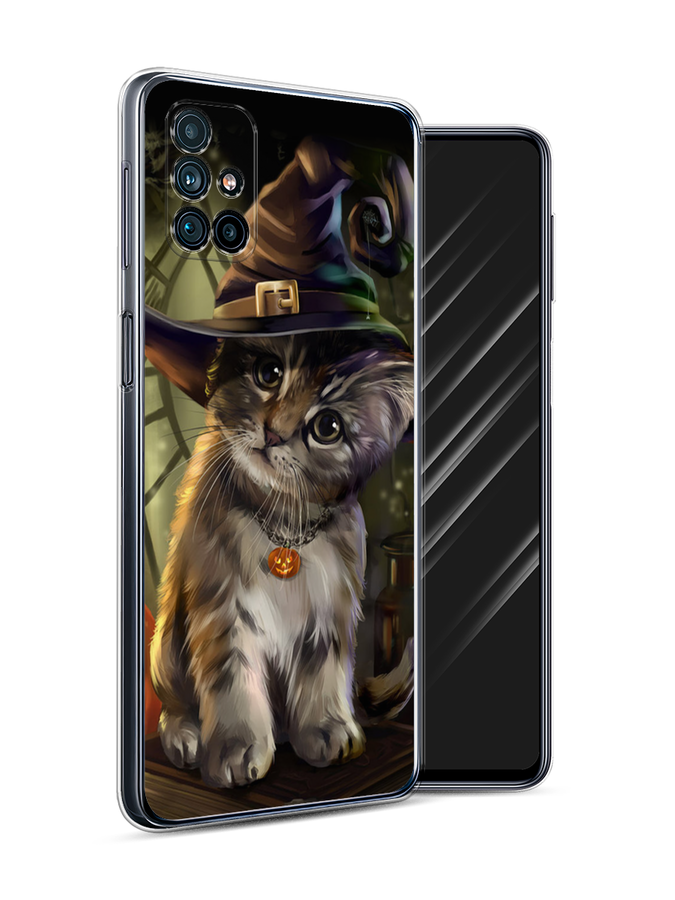 Чехол Awog на Samsung Galaxy M31s / Самсунг M31s "Кот на Хэллоуин", Зеленый;серый, 2101450-2
Чехол Awog на Samsung Galaxy M31s / Самсунг M31s "Кот на Хэллоуин", Зеленый;серый, 2101450-2