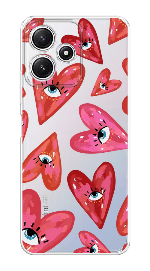 Чехол на Xiaomi Redmi 12 5G/12R, Poco M6 Pro 5G "Сердечки с глазами", Коричневый;красный;розовый, 319550-1
Чехол на Xiaomi Redmi 12 5G/12R, Poco M6 Pro 5G "Сердечки с глазами", Коричневый;красный;розовый, 319550-1