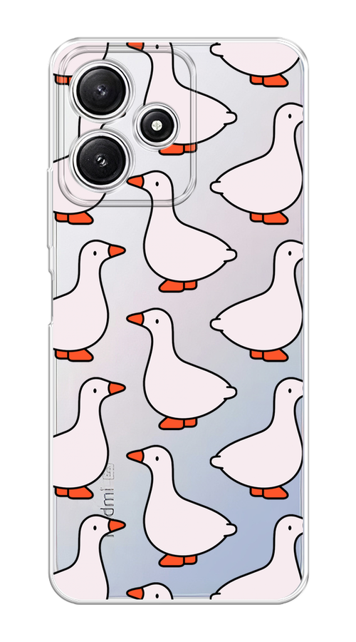 Чехол на Xiaomi Redmi 12 5G/12R, Poco M6 Pro 5G "Гуси", Прозрачный;белый;оранжевый, 319550-1
Чехол на Xiaomi Redmi 12 5G/12R, Poco M6 Pro 5G "Гуси", Прозрачный;белый;оранжевый, 319550-1