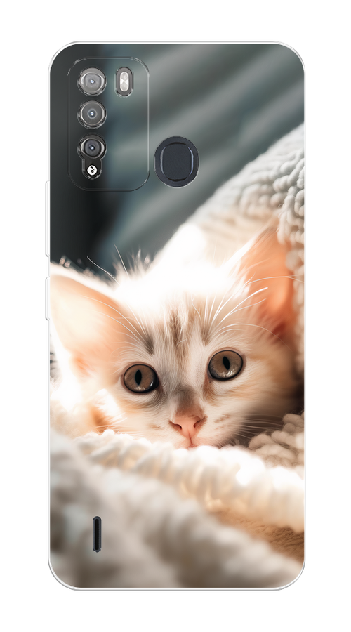 Чехол на Itel Vision 1 Pro "Белый шкодливый котенок", Серый;белый;бежевый;оранжевый, 3200350-1
Чехол на Itel Vision 1 Pro "Белый шкодливый котенок", Серый;белый;бежевый;оранжевый, 3200350-1