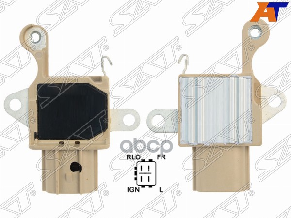 SAT ST-235-0011 Регулятор напряжения генератора TOYOTA COROLLA/HIACE/YARIS/AVENSIS 14.1V 0
SAT ST-235-0011 Регулятор напряжения генератора TOYOTA COROLLA/HIACE/YARIS/AVENSIS 14.1V 0